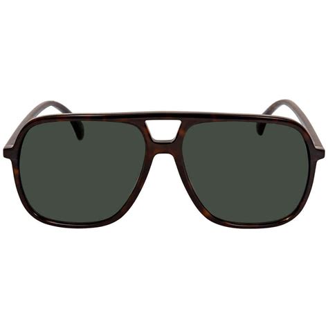 gucci 0545s|Gucci Green Pilot Sunglasses GG0545S 002 58 .